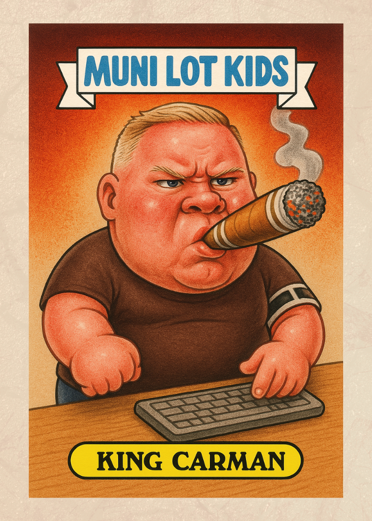 McNeil's Muni Lot Kids Custom Trading Card Set PRE-ORDER