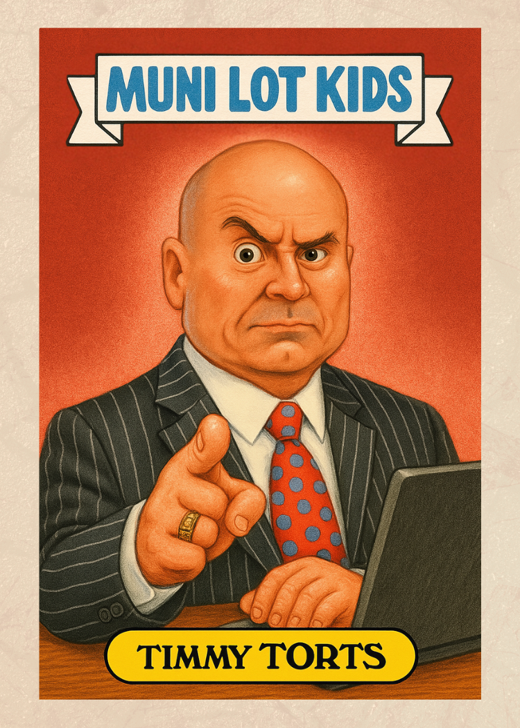 McNeil's Muni Lot Kids Custom Trading Card Set PRE-ORDER