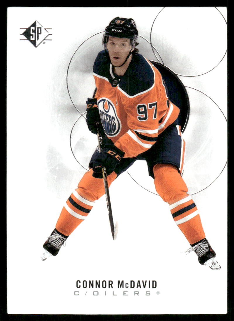 A12 CONNOR MCDAVID 2020-21 SP HOCKEY #90 OILERS