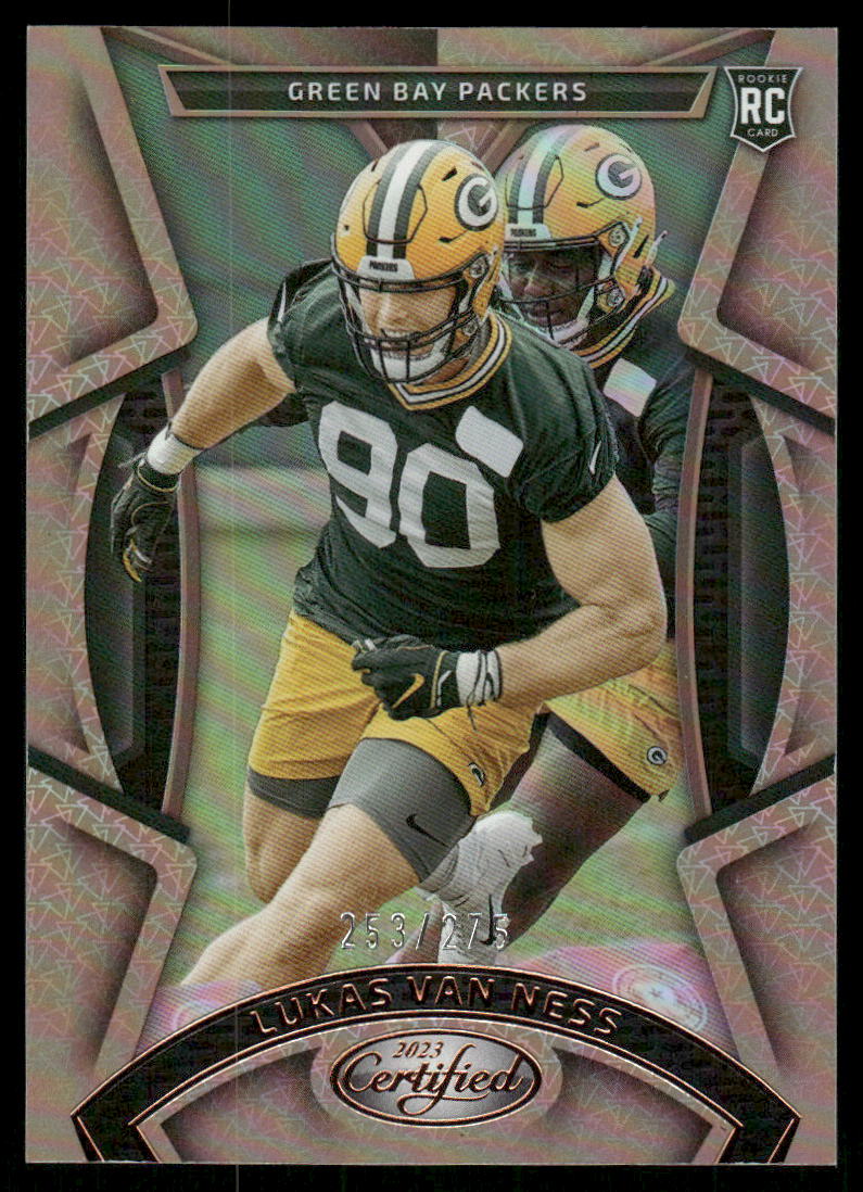 A45 LUKAS VAN NESS RC 2023 CERTIFIED 253/275 #199 PACKERS