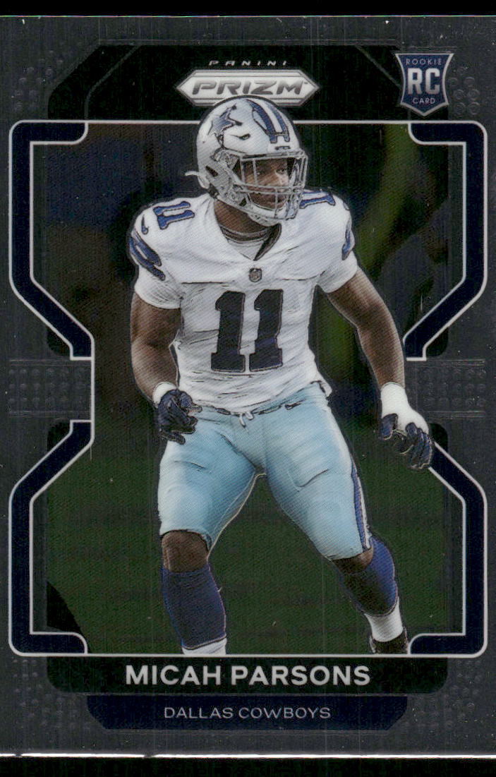 5A32 MICAH PARSONS RC 2021 PRIZM #382 COWBOYS