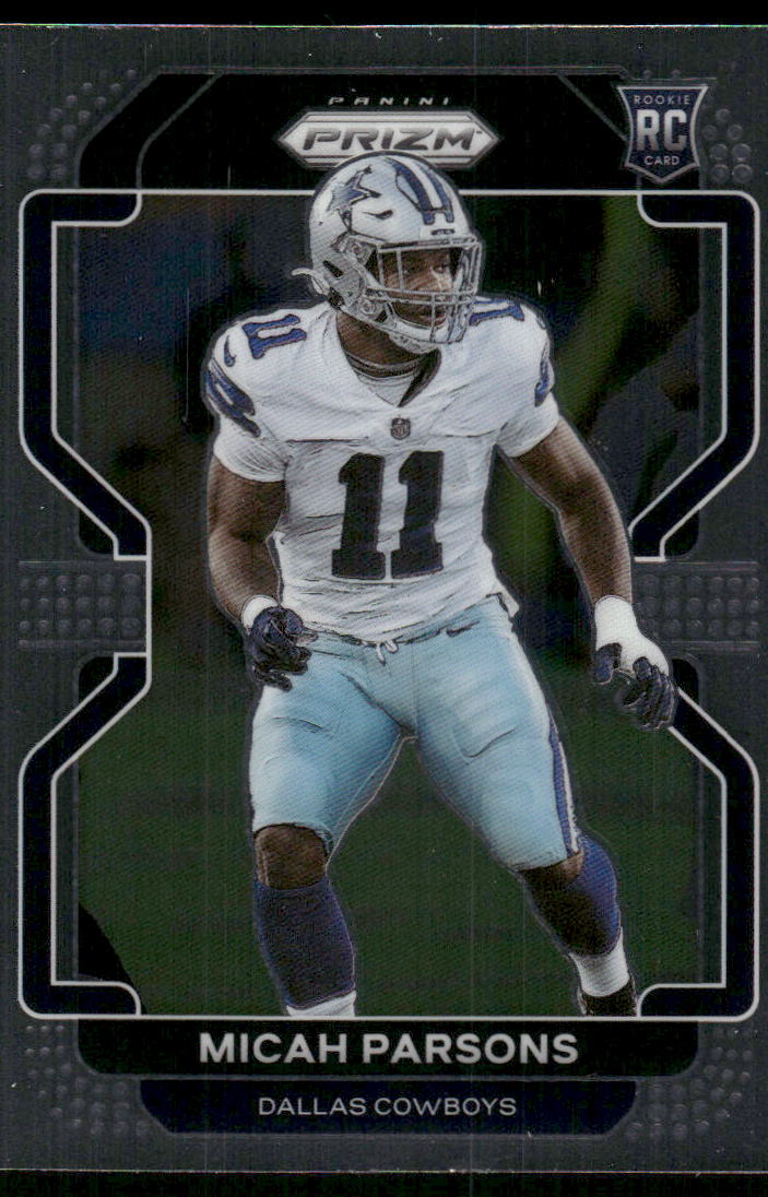 5A33 MICAH PARSONS RC 2021 PRIZM #382 COWBOYS