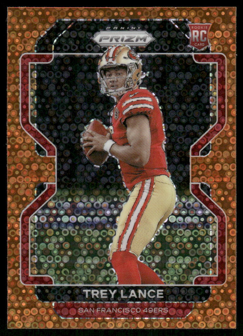 5A36 TREY LANCE RC 2021 PRIZM ORANGE DISCO REFRACTOR #333
