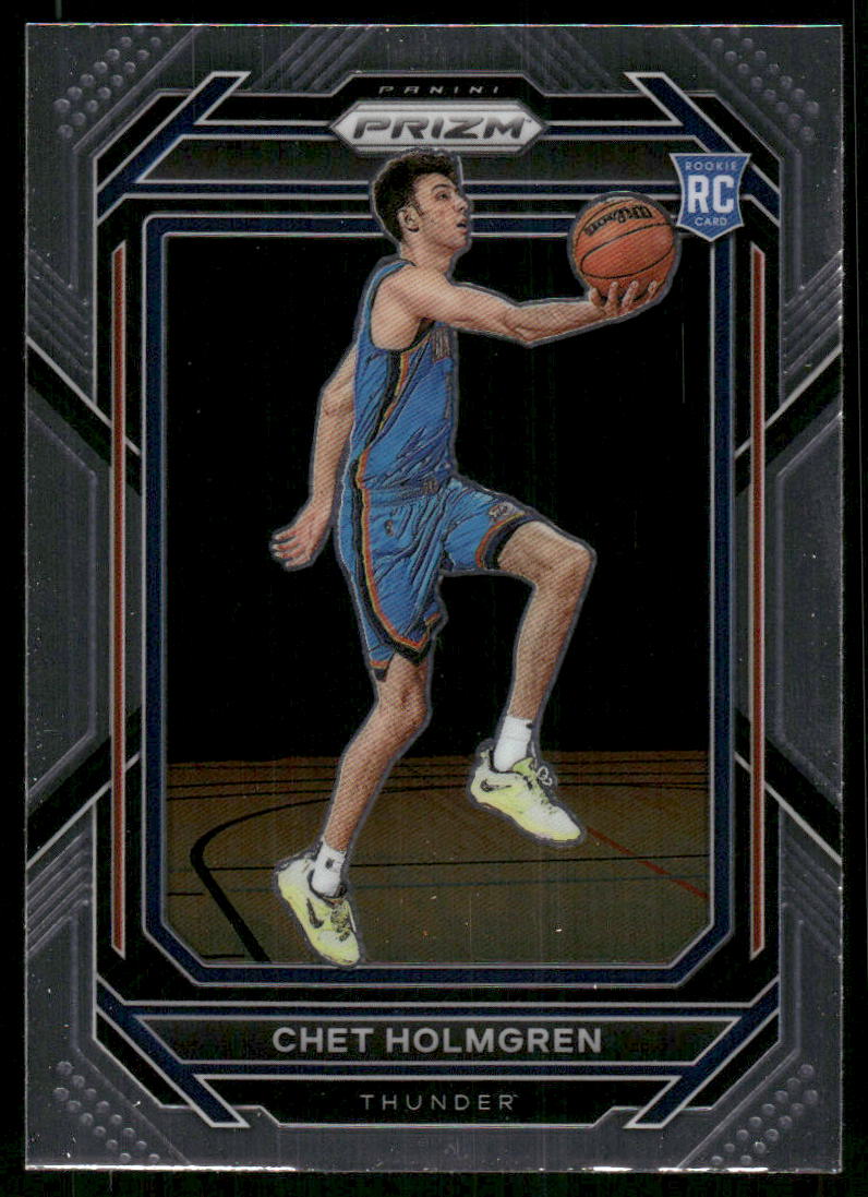5A47 CHET HOLMGREN RC 2022-23 PRIZM #266 THUNDER