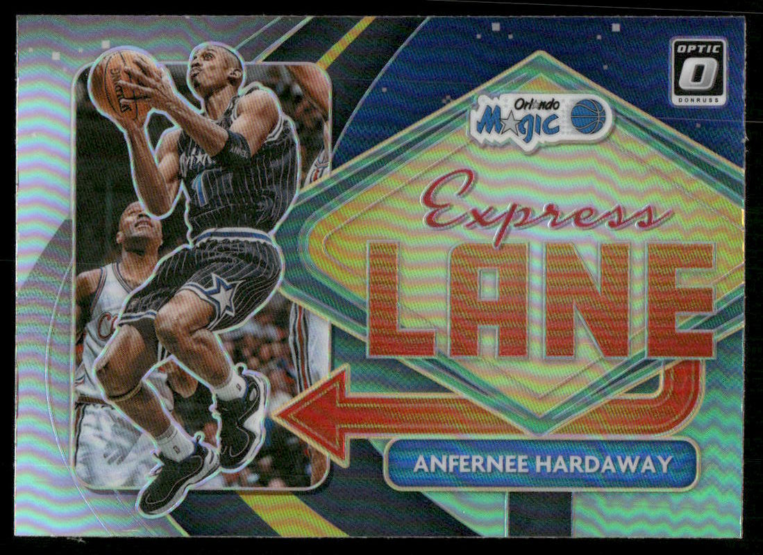 A387 ANFERNEE HARDAWAY 2020-21 OPTIC EXPRESS LAKE HOLO PRIZM #17 MAGIC