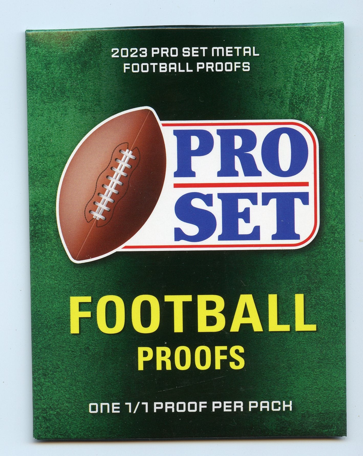 2023 LEAF PRO SET 1/1 PROOF PACK - FOOTBALL
