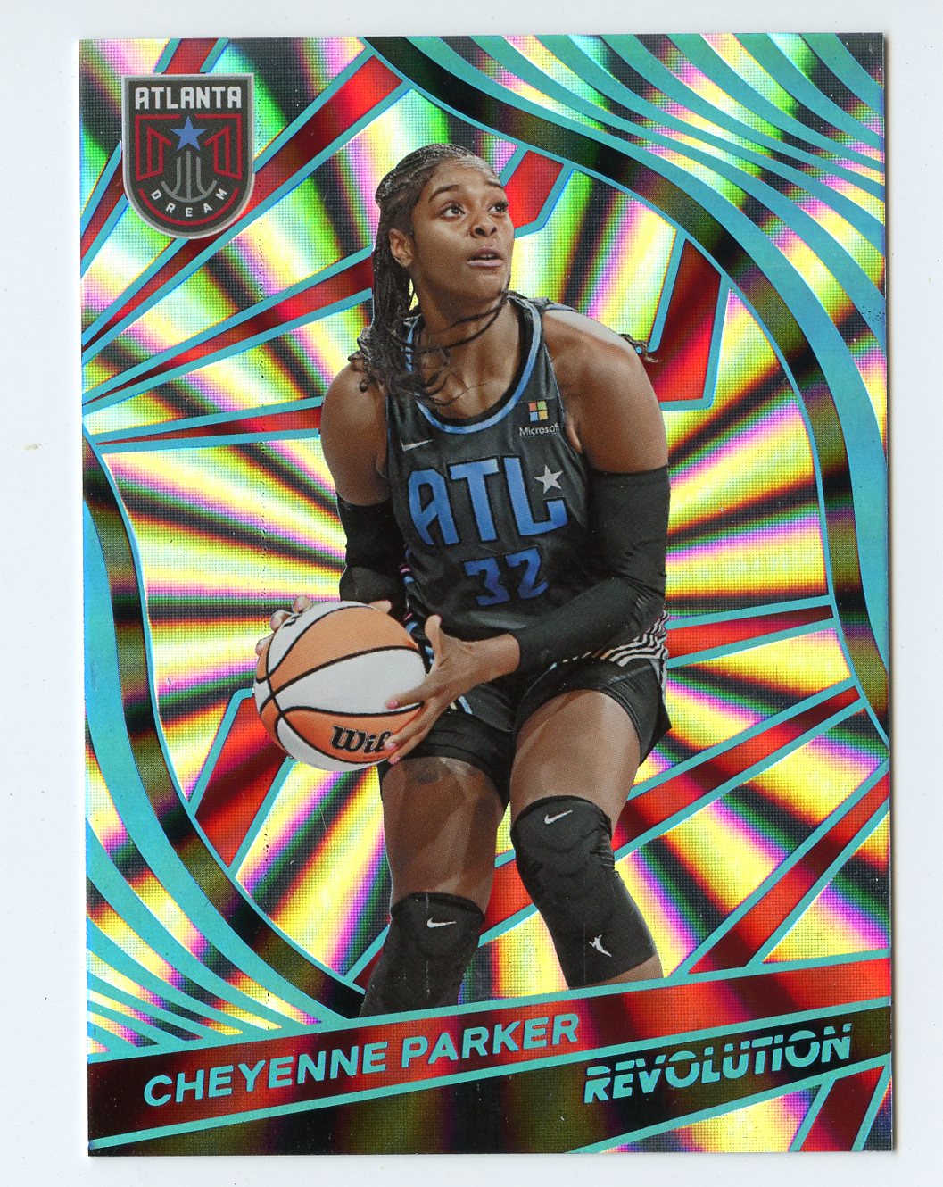 A311 CHEYENNE PARKER 2022 REVOLUTION SUNBURST 58/75 #30 ATLANTA DREAM