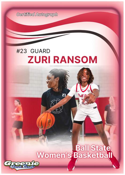 ZURI RANSOM Certified Autograph Trading Card (PRE-ORDER)