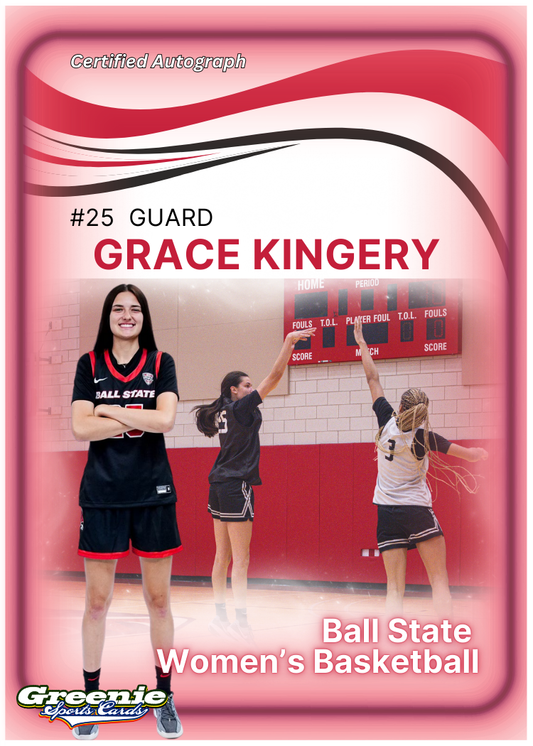 GRACE KINGERY Certified Autograph Trading Card (PRE-ORDER)