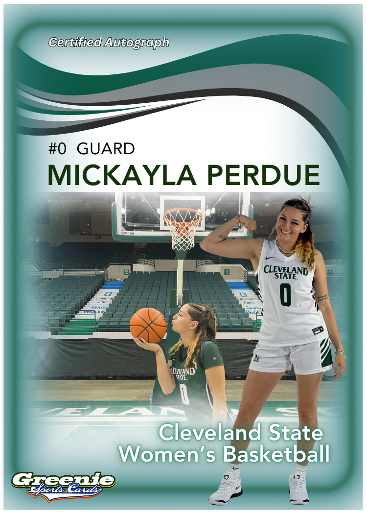 MICKAYLA PERDUE Certified Autograph Trading Card (PRE-ORDER)