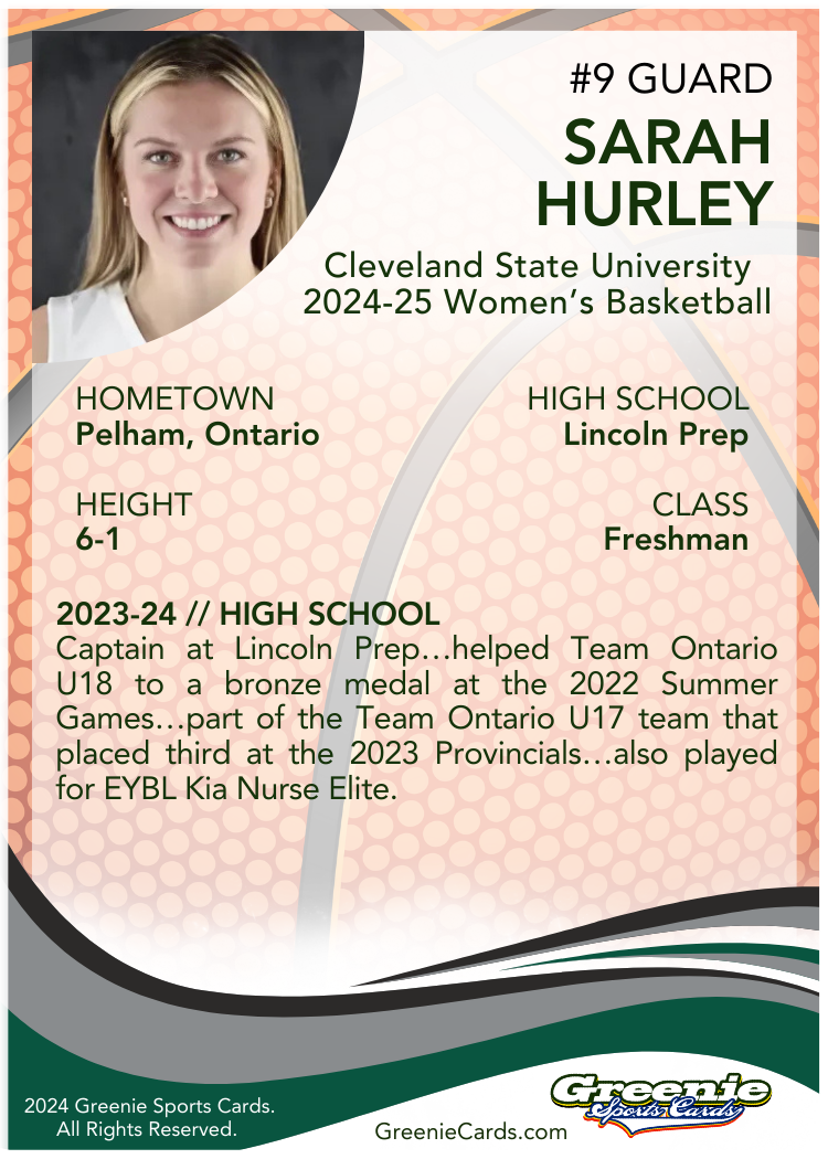 SARAH HURLEY Certified Autograph Trading Card (PRE-ORDER)