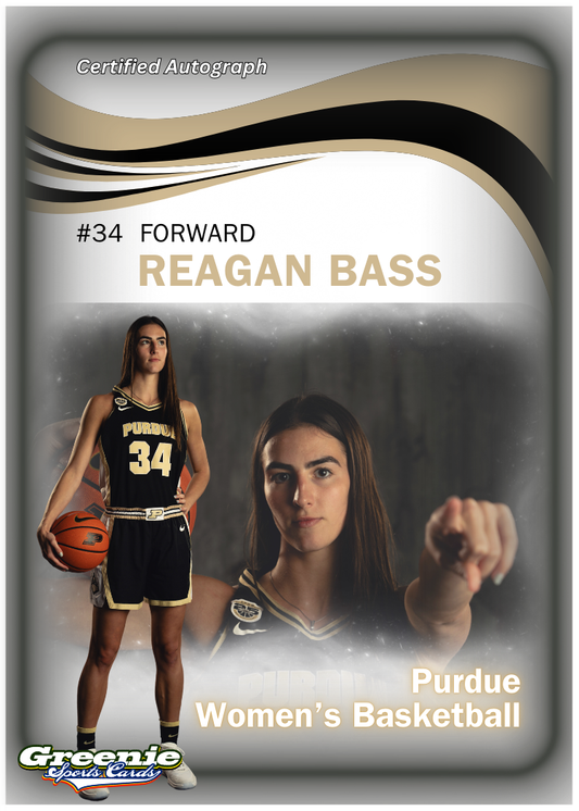 REAGAN BASS Certified Autograph Trading Card (PRE-ORDER)