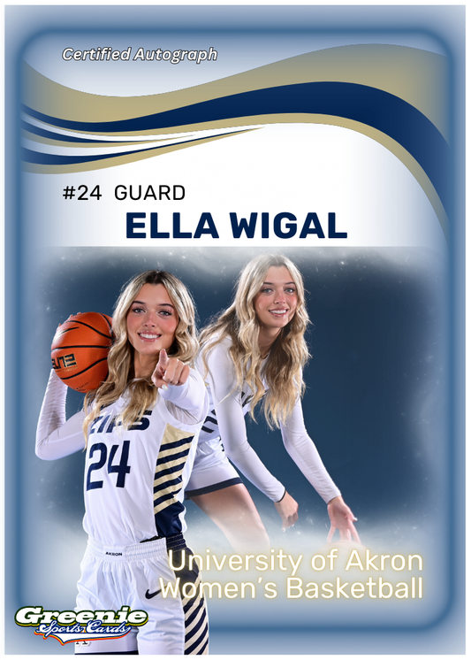 ELLA WIGAL Certified Autograph Trading Card (PRE-ORDER)