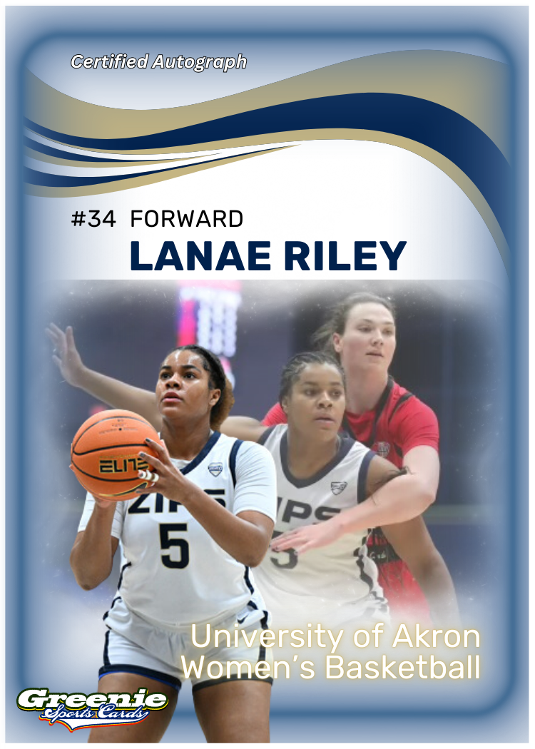 LANAE RILEY Certified Autograph Trading Card (PRE-ORDER)