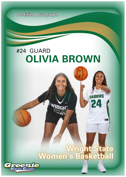 OLIVIA BROWN Certified Autograph Trading Card (PRE-ORDER)