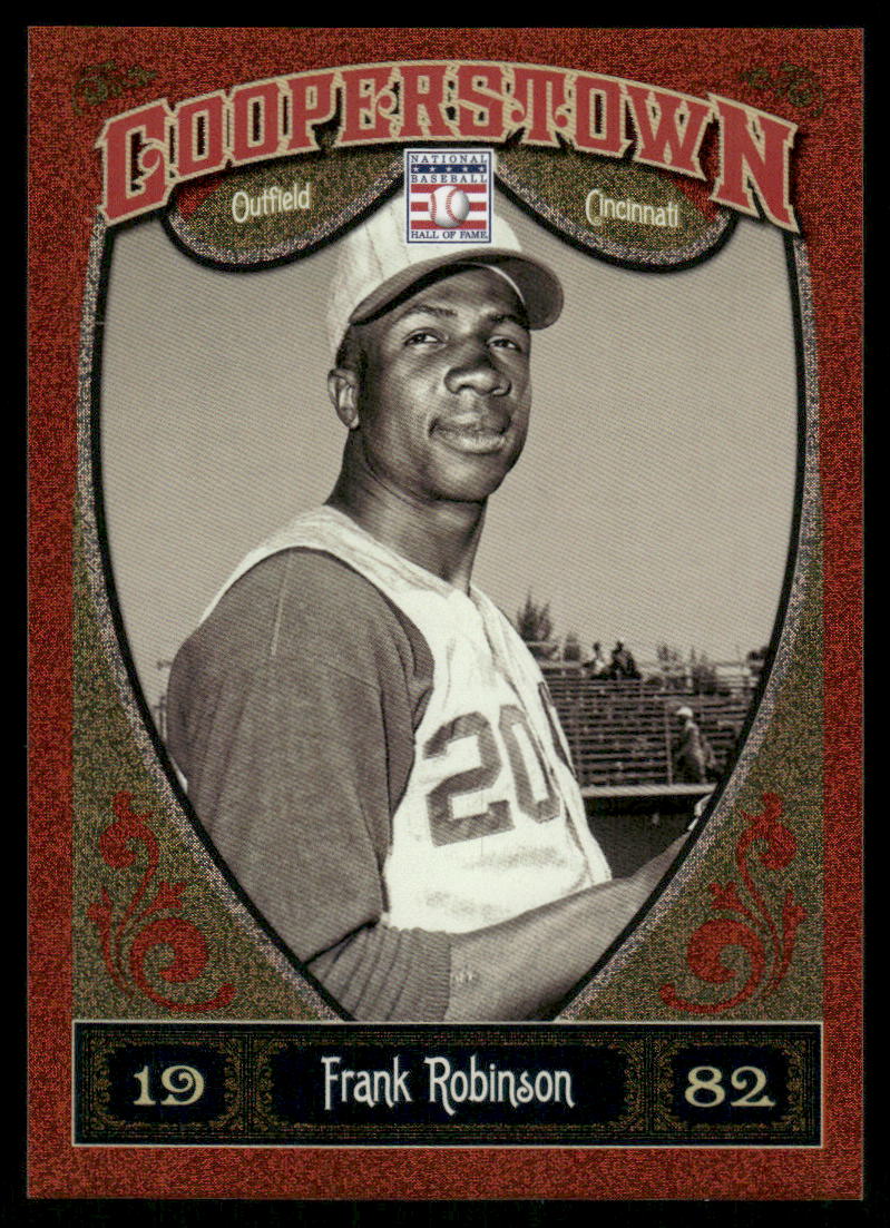 A40 FRANK ROBINSON 2013 PANINI COOPERSTOWN COLLECTION ORANGE 101/325 #71 ORIOLES