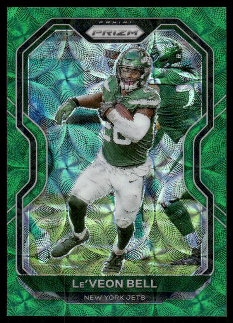 A44 LE'VEON BELL 2020 PRIZM GREEN SCOPE REFRACTOR 28/75 #30 JETS