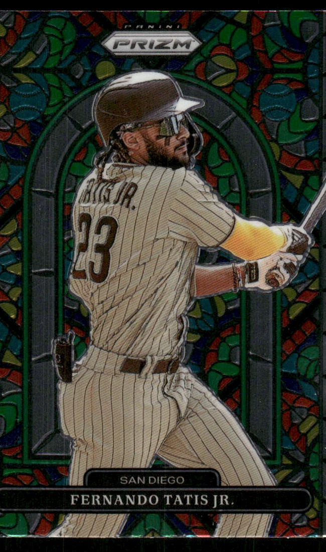 A71 FERNANDO TATIS 2022 PRIZM STAINED GLASS SG-1 PADRES