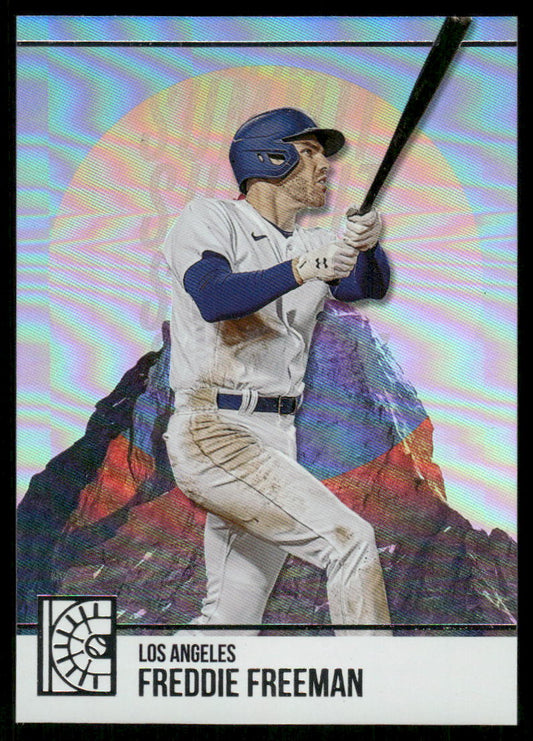 A79 FREDDIE FREEMAN 2022 PANINI CAPSTONE SUMM9IT S-15 DODGERS