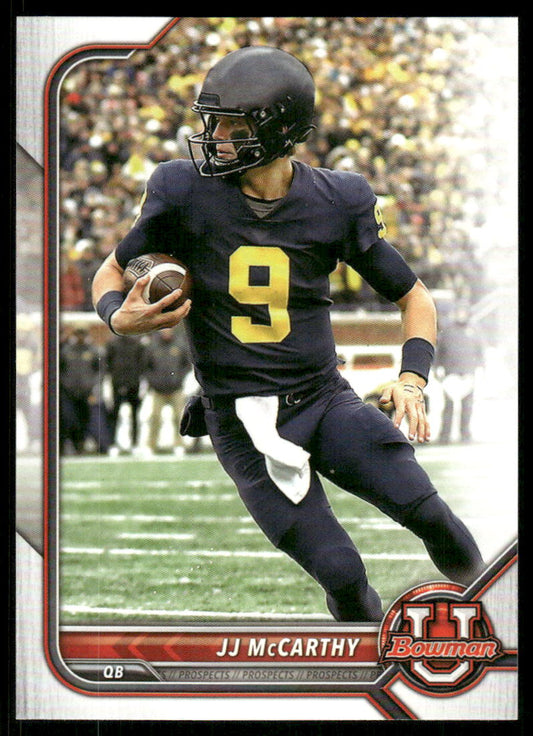 A87 JJ MCCARTHY 2022 BOWMAN U #79 MICHIGAN VIKINGS (Copy)