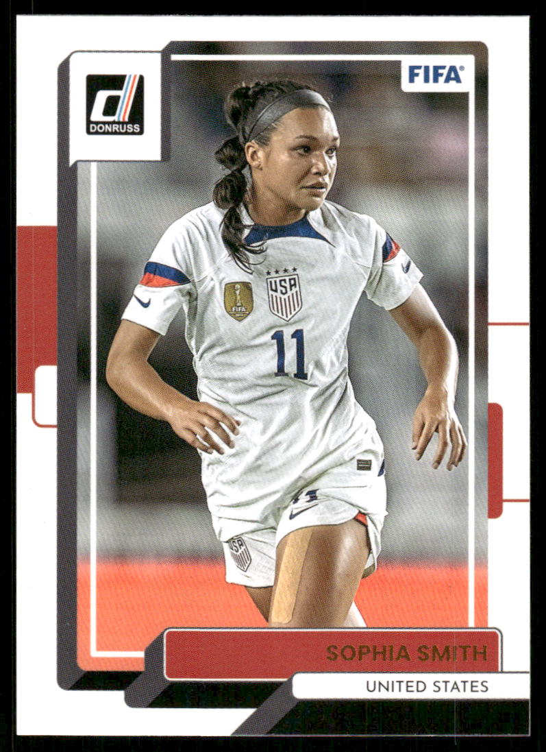 A91 SOPHIA SMITH 2022-23 DONRUSS #129 USA