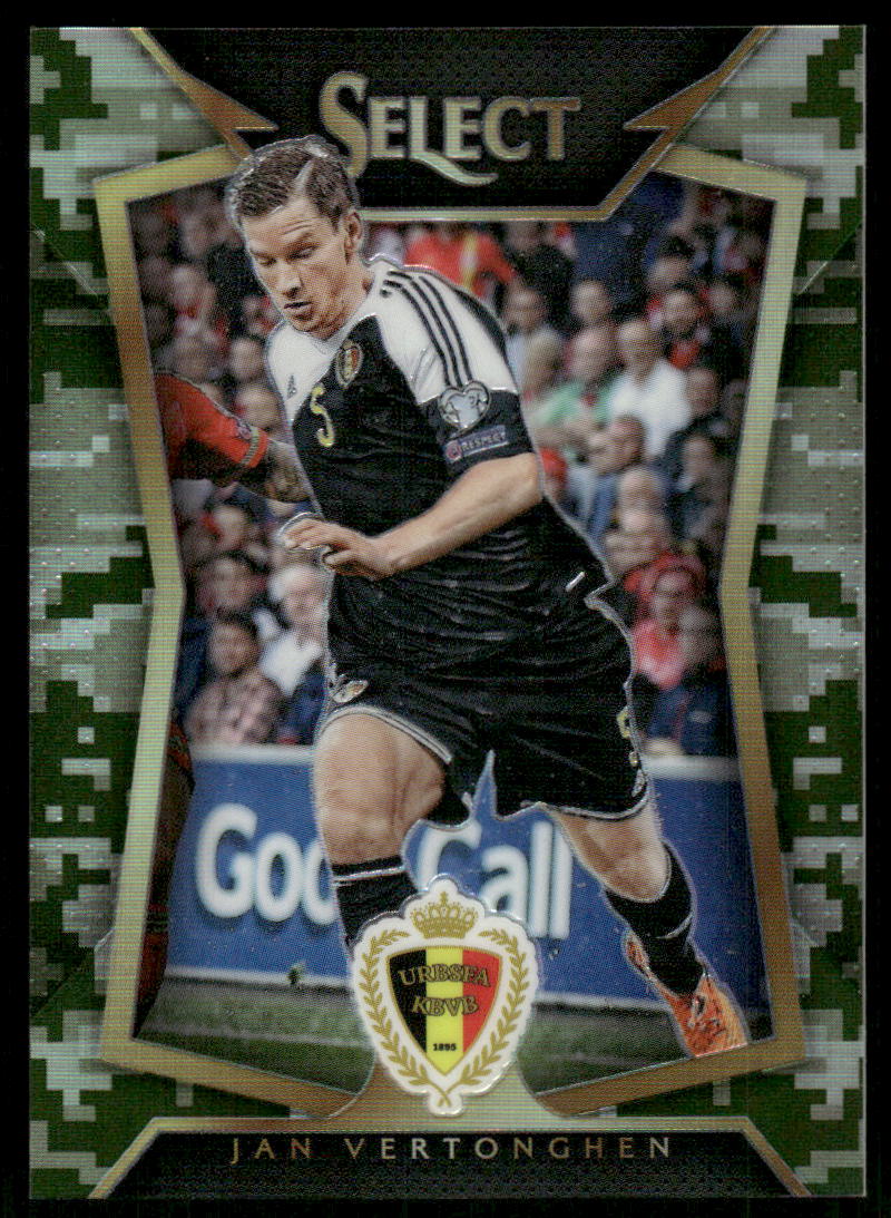 A104 JAN VERTONGHEN 2015-16 SELECT SOCCER CAMO REFRACTOR 129/249 #86