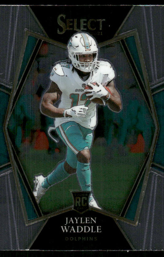 A108 JAYLEN WADDLE RC 2021 SELECT PREMIER LEVEL #148 DOLPHINS