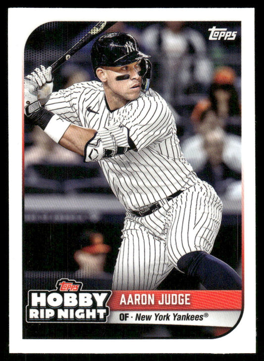 A115 AARON JUDGE 2024 TOPPS HOBBY RIP NIGHT #9 YANKEES