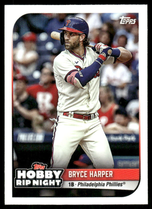 A116 BRYCE HARPER 2024 TOPPS HOBBY RIP NIGHT #15 PHILLIES