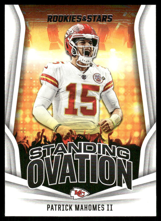 A122 PATRICK MAHOMES 2023 ROOKIES & STARS STANDING OVATION SO-18 CHIEFS