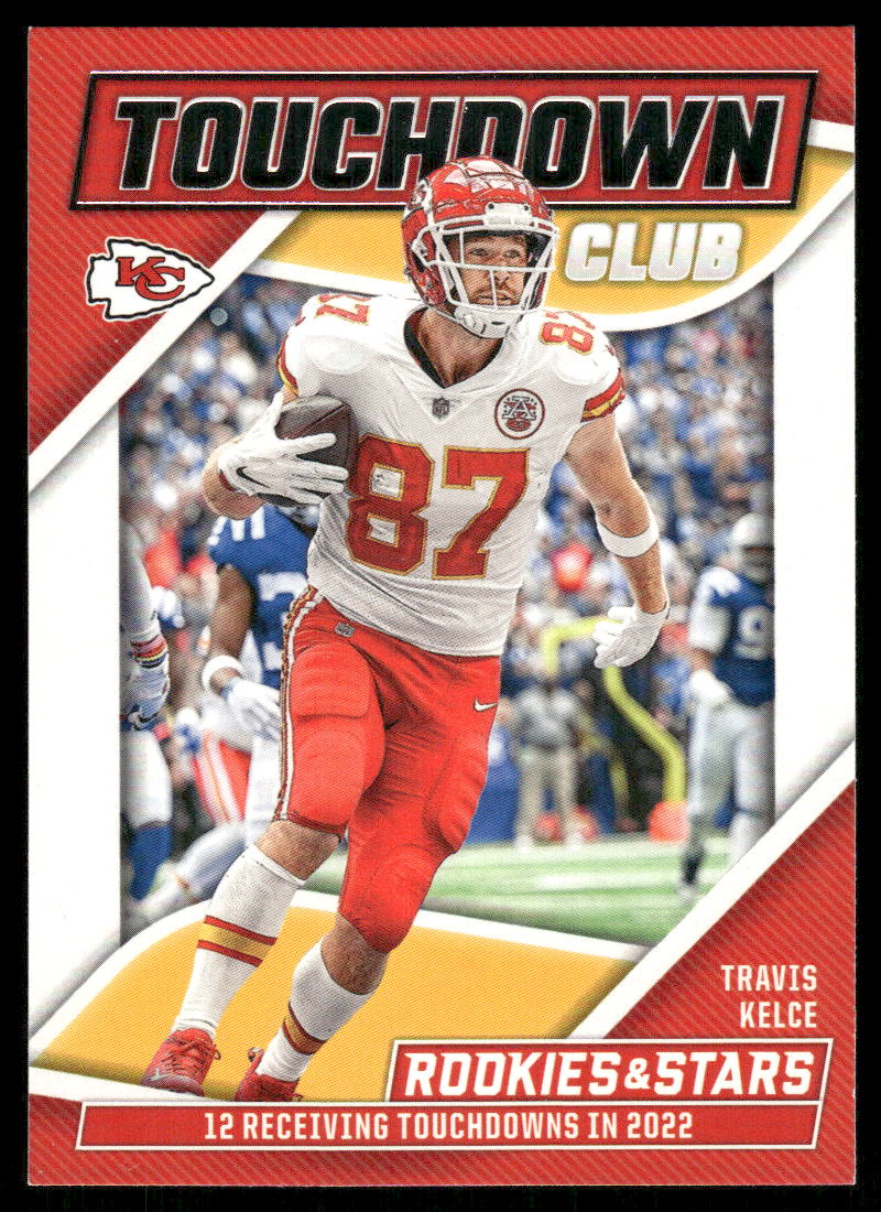 A123 TRAVIS KELCE 2023 ROOKIES & STARS TOUCHDOWN TD-10 CHIEFS