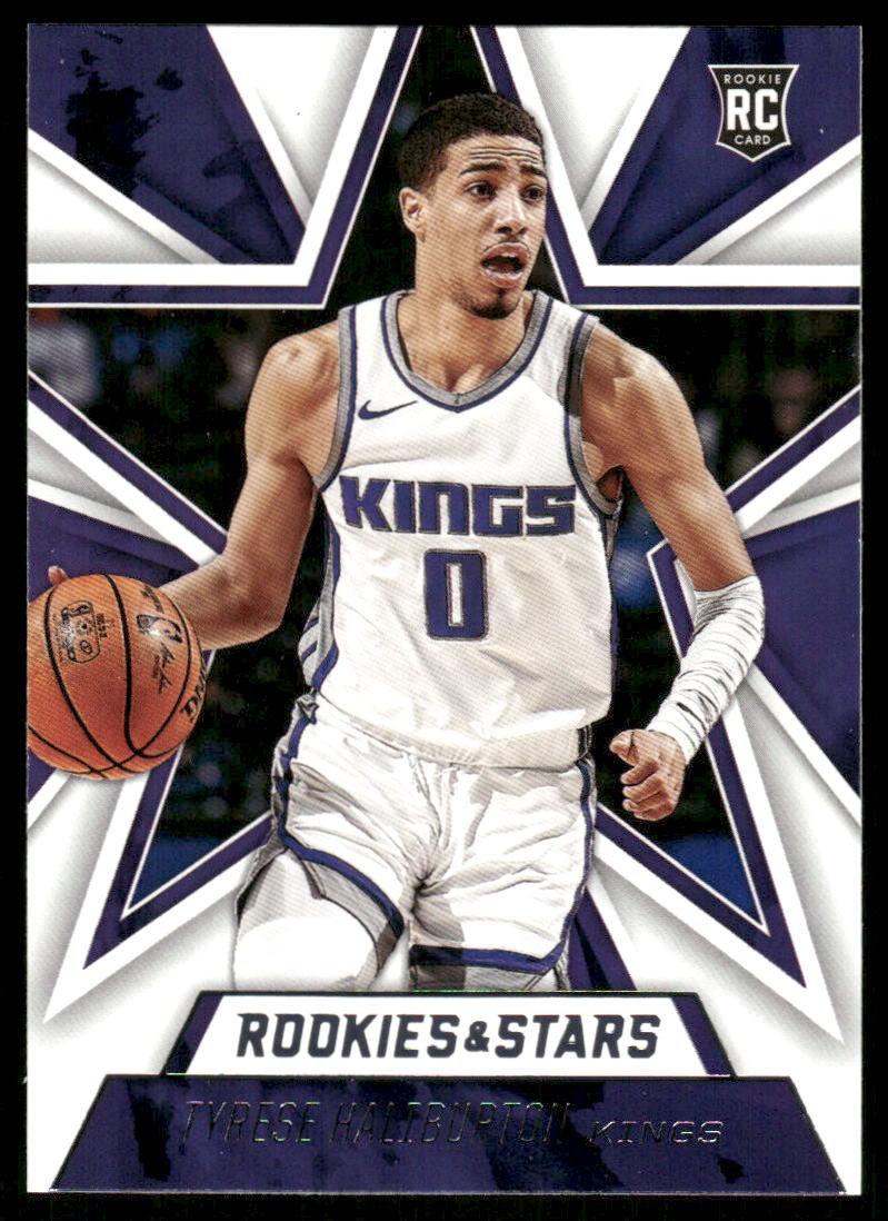 A127 TYRESE HALIBURTON RC 2020-21 ROOKIES & STARS #659 PACERS