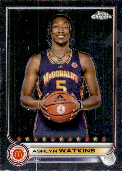 A158 ASHLYN WATKINS 2023 TOPPS CHROME MCDONALD'S ALL AMERICAN #84 SOUTH CAROLINA