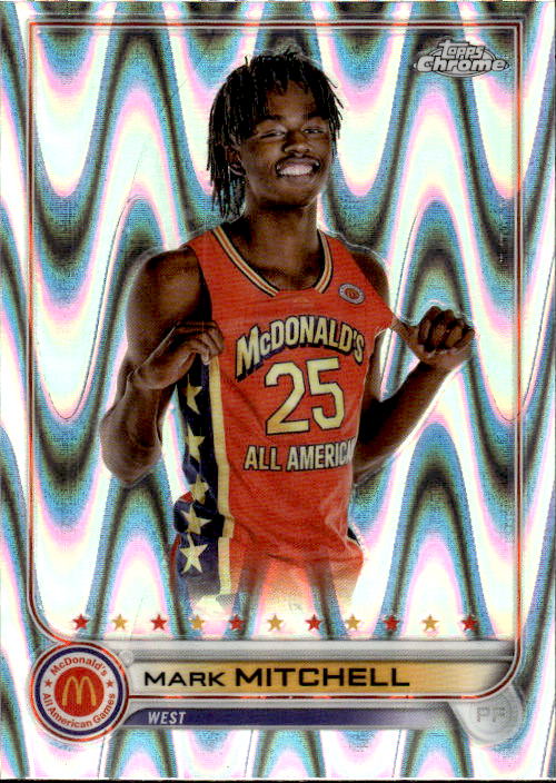 A173 MARK MITCHELL 2023 TOPPS CHROME MCDONALD'S ALL AMERICAN LAVA REFRACTOR #66 DUKE