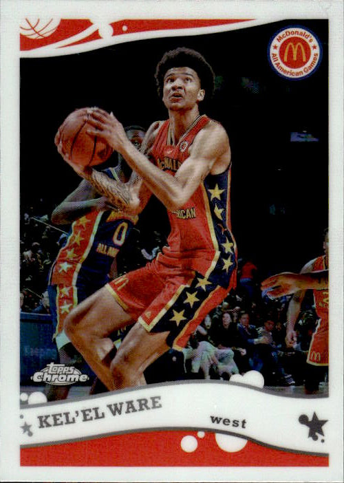 A178 KEL'EL WARE 2023 TOPPS CHROME MCDONALD'S ALL AMERICAN REFRACTOR 2K6-23 OREGON