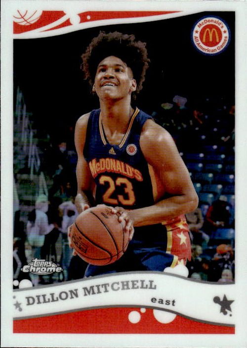 A179 DILLON MITCHELL 2023 TOPPS CHROME MCDONALD'S ALL AMERICAN REFRACTOR 2K6-8 TEXAS