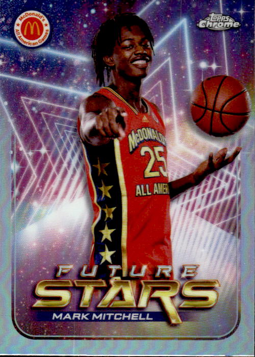 A181 MARK MITCHELL 2023 TOPPS CHROME MCDONALD'S ALL AMERICAN REFRACTOR FUTURE STARS DUKE