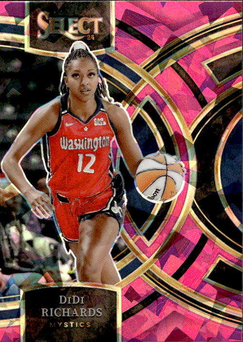 A205 DIDI RICHARDS 2024 SELECT PINK CRACKED ICE PRIZM REFRACTOR #113 MYSTICS