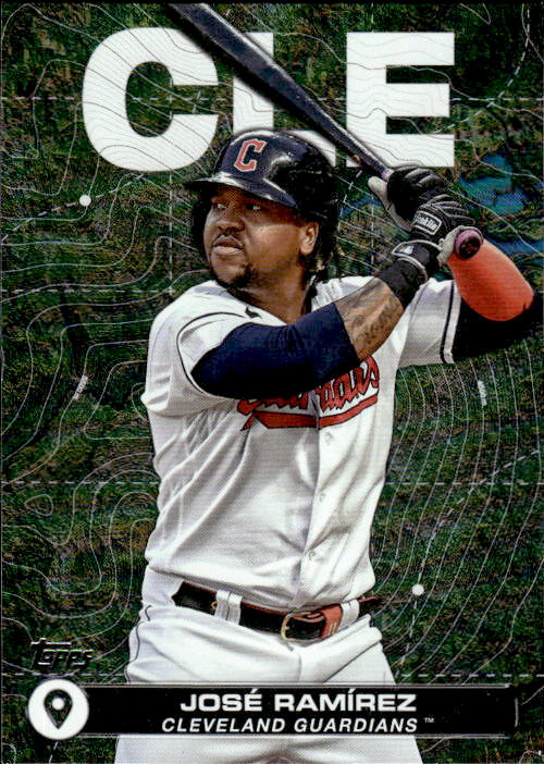 A217 JOSE RAMIREZ 2024 TOPPS CITY TO CITY CTC-28 GUARDIANS