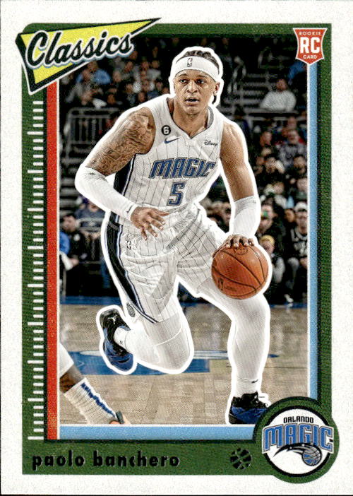 A249 PAOLO BANCHERO 2022-23 CLASSICS #621 ORLANDO MAGIC