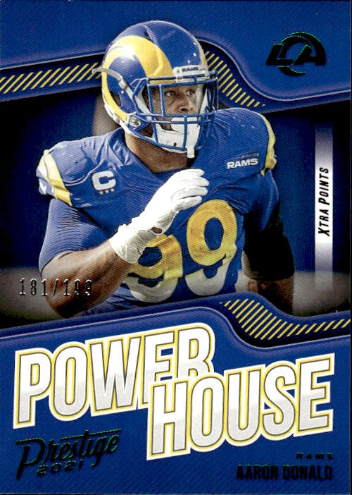 A250 AARON DONALD 2021 PRESTIGE POWER HOUSE 181/199 RAMS