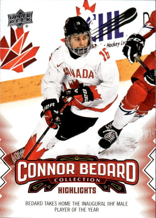 A260 CONNOR BEDARD 2023-24 UPPER DECK CONNOR BEDARD COLLECTION HIGHLIGHTS #4