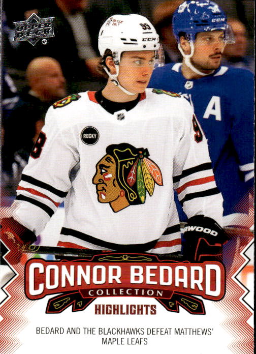 A269 CONNOR BEDARD 2023-24 UPPER DECK CONNOR BEDARD COLLECTION HIGHLIGHTS #13