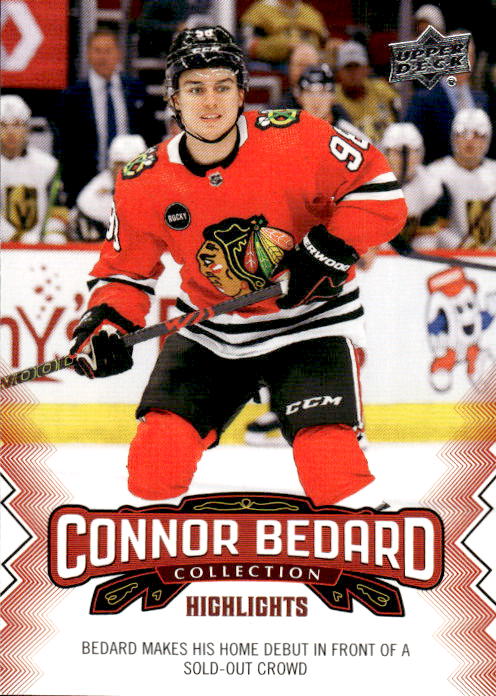 A270 CONNOR BEDARD 2023-24 UPPER DECK CONNOR BEDARD COLLECTION HIGHLIGHTS #14