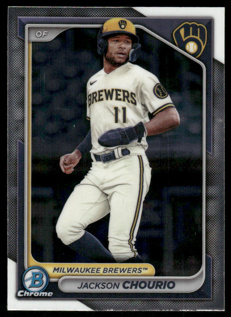 A358 JACKSON CHOURIO 2024 BOWMAN CHROME BCP-140 BREWERS