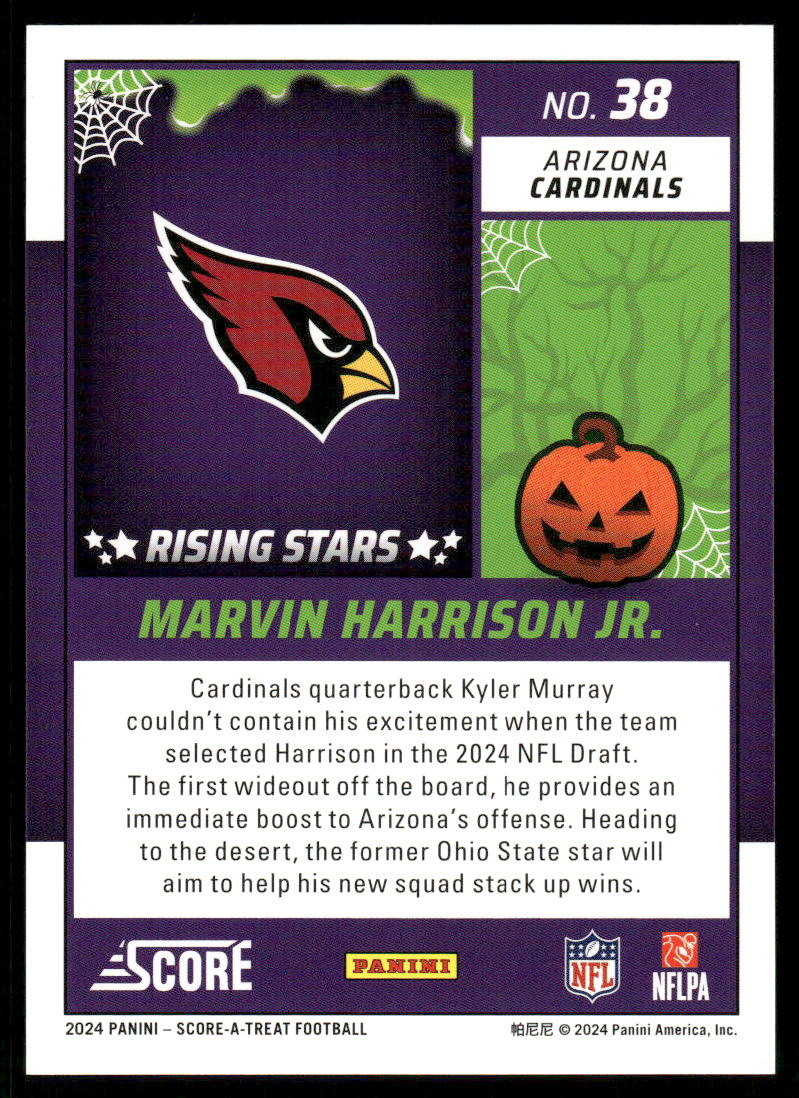 A360 MARVIN HARRISON JR RC 2014 SCORE-A-TREAT #38 CARDINALS