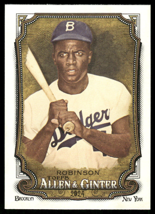 A378 JACKIE ROBINSON 2024 TOPPS ALLEN & GINTER #170 DODGERS