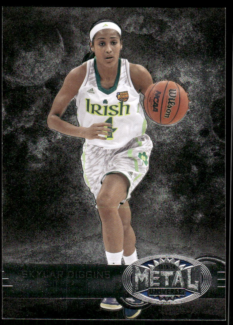 A346 SKYLAR DIGGINS 2013-14 METAL UNIVERSE #251 NOTRE DAME