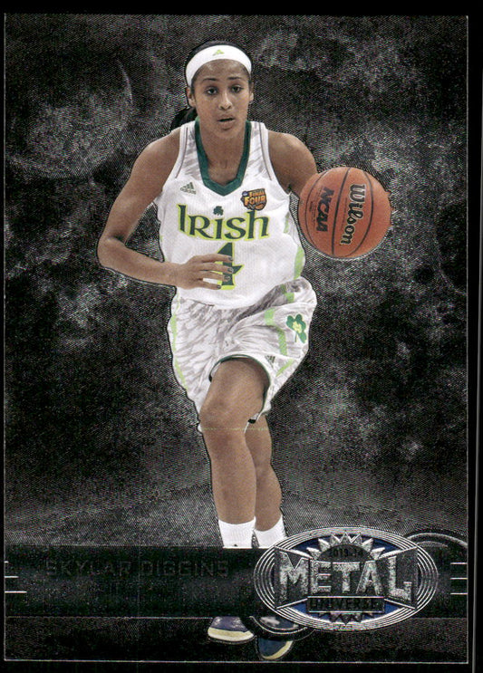 A346 SKYLAR DIGGINS 2013-14 METAL UNIVERSE #251 NOTRE DAME