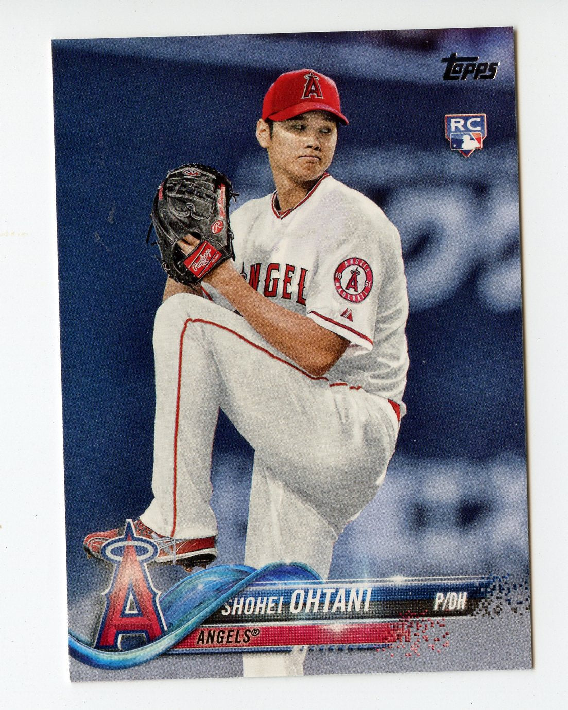 SHOHEI OHTANI RC 2018 TOPPS SERIES 2 #700 LOS ANGELES DODGERS ROOKIE